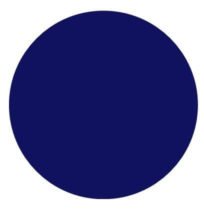Circular Glass Worktop Saver - Cobalt Blue - 30cm Diameter