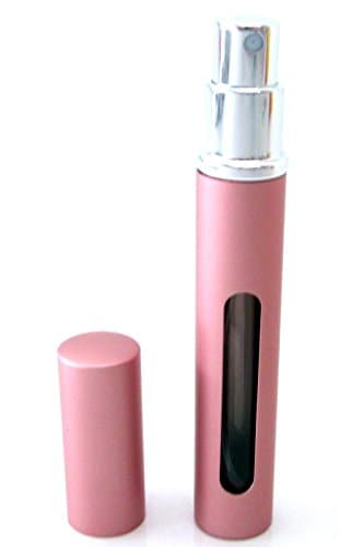Perfume Aftershave 6ml Atomiser Atomizer Bottle- Travel Refillable Spray (Pink)