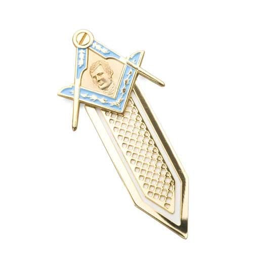 THE MASONIC COLLECTION - Robert Burns Square & Compass Bookmark - with 3D Designed Badge - Freemason Gifts for Men