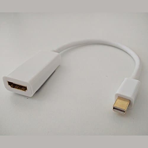 2-TECH Full HD Mini Displayport to HDMI Cable Adapter 1080p with Audio Mnidp Plug to HDMI Socket suitable for all Apple Products/PC Graphics