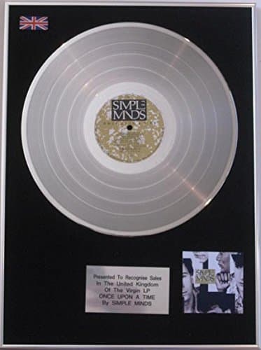 Simple Minds - LP Platinum Disc - Once upon a time