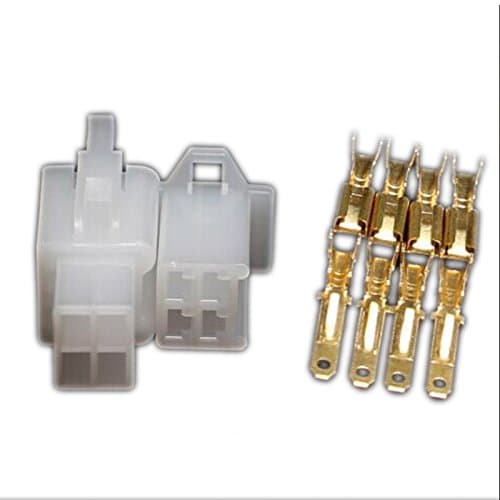10 set 2.8mm connector 4pin electrical wire auto car 2.8 Connector for E-Bike Automobile Motorcycle etc