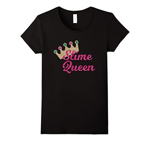 Women's Slime Queen Shirt Medium Black