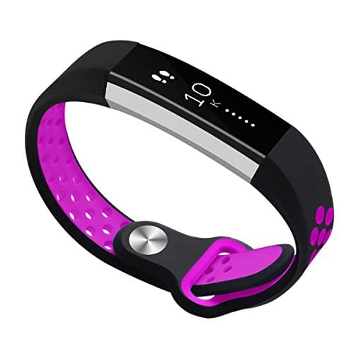 Fitbit Alta HR Strap, MOSTY Fitbit Strap Soft Silicone Sport Accessory Wrist band Adjustable Replacement Straps for Fitbit Alta / Alta HR Fitness Tracker Small Large Man Woman
