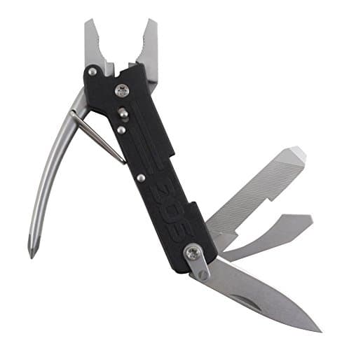 SOG Micro ToolClip | 9 Tools w/ Blade, Pliers, Screwdrivers, Bottle Opener, &amp; File (TC1001)