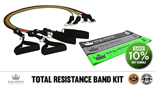 kit bundle set pack Loop Band Set Heavy to Light Elastic Resistance Bands for Legs, Booty and Arms Squat Bands Pilates Therapy Resistance Bands with Handles & Door Anchor Rubber Stretch Tube Band Set with Leg Straps tension ripcord b-line elastic Exercise Training Equipment Cardio Sport Women Men Adults Kids Children - LBG - RBS-UK