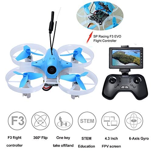 DLFPV 5.8G FPV Professional Mini Drone with HD Camera Education Programming Racing Drone Quadcopter
