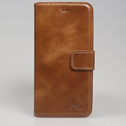 'Antic Iphone SE/5/5S Case – iPhone 6 Plus/iPhone 6/6S/6S Plus Ra Wallet Real Leather Case Mobile Phone Pouch Case Wallet Anti Ccase Leather Phone Case Cover