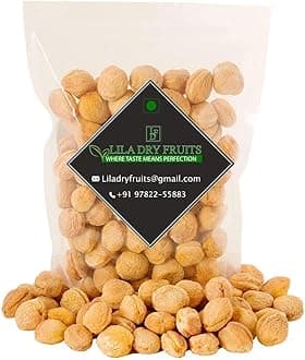 LILA DRY FRUITS Apricots 250 Gms – 100% Natural Dried Afghani Apricot | Naturally Sweet Khubani, Soft & Chewy | Dry Fruit Khurbani Ideal for Snacking, Baking, Cooking & Toppings | Perfect for Giftings