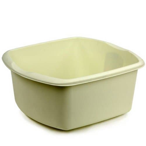 AddisSmall Plastic Rectangular Washing Up Kitchen Sink Bowl Linen