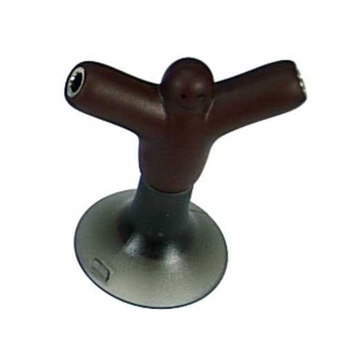 TekNmotion TM-AUDB Audio Splitter and Stand - Brown