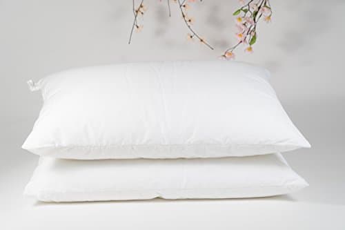 Down alternative gel microfiber sleeping pillows (set of 2 standard size pillows)