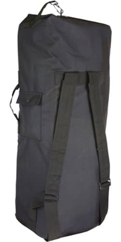 Fox Outdoor Two Strap Top Load Duffel Bag Black