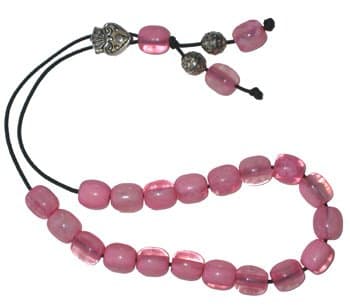 Worry Beads - Classic - Pink Swirl