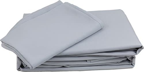 4 Piece Premium Microfiber Bed Sheet Set 1600 Thread Count - Wrinkle, Fade, &amp; Stain Resistant. 100% (King, Grey)