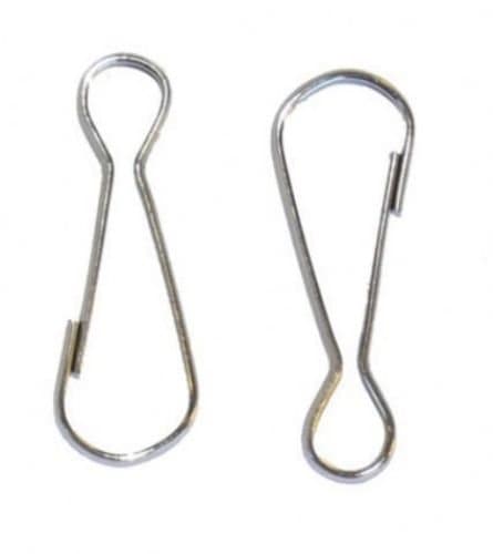 boho 4 Large spring clip snap hooks,fire guard fastening.Heavy duty.50mm,steel.