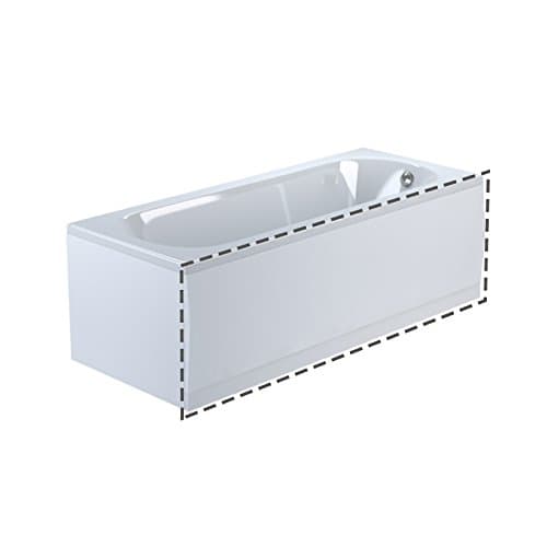 UKtapstores STANDARD HIGH GLOSS WHITE ACRYLIC BATH FRONT PANEL