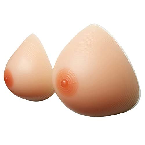 GTTBS Self-Adhesive Silicone Breast Forms Triangle, False Breasts, Fake Breast Prosthesis, Shape Breast