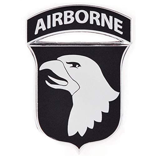 101st Airborne Officially Licensed Car Emblem