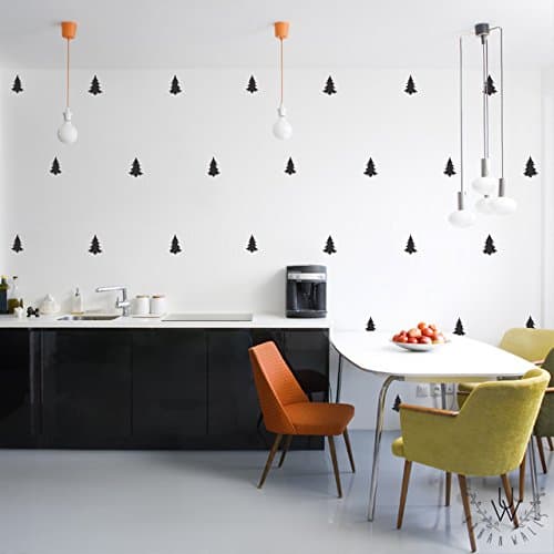 Pine Tree Pattern -Wall Decal Home Décor by Urban Walls