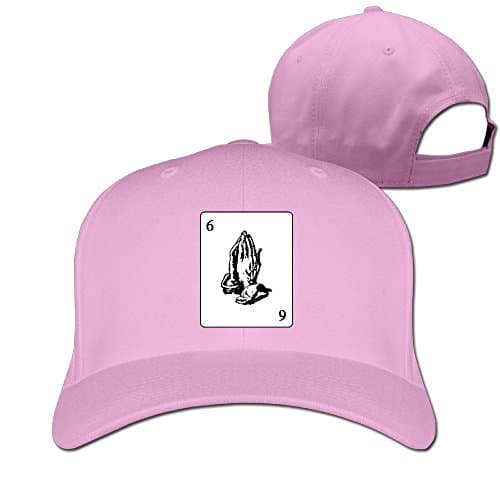 Adjustable Baseball Hats - Playing Card Praying For The 6