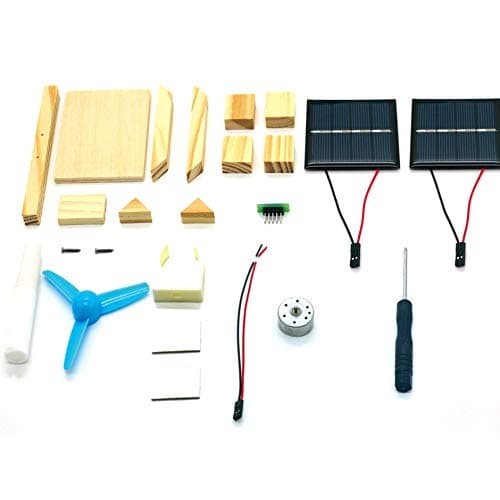 DIY Solar Fan Model Assemble Building Kits Science Experiment Creative Discovery Educational Toys for Children