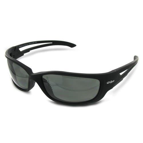 Tsk-Xl216 Black Frame / G-15 Silver Mirror Lens Sunglasses - Kazbek Polarized by Edge Safety Eyewear