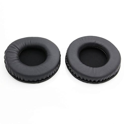 Black Replacement Earpad Ear Pads Cushions For Audio Technica ATH-AD1000X ATH-AD2000X AD900X AD700X Headphones (105MM)