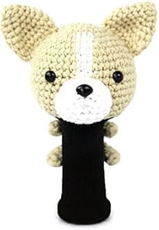 StitchHead Hand Stitched Yarn Animal Driver/Wood Head Cover