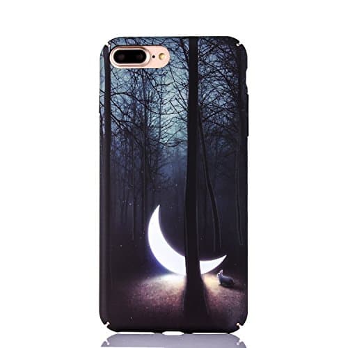 iPhone 8 Plus Case, iPhone 7 Plus Case, Amesica Lucky Starry Sky Girl Design Full Body Protection Scratch Resist Slim Fit Hard PC Cover for Apple iPhone 8 Plus / 7 Plus - (5.5 inch)