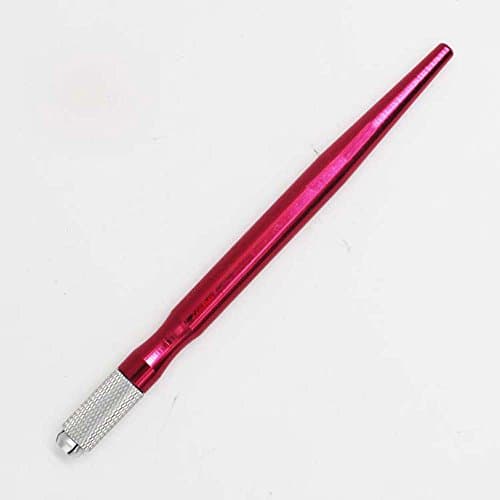 COSEMY 3D Microbalding Eyebrow Tattoo Pen Machine for Permanent Makeup Eyebrows Cosmetic Tool (Red Color)