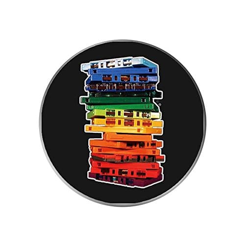 Flexible Pop Stand Socket Multi-Functional Grips for Phones or Tablet for Lovers - Rainbow tapes