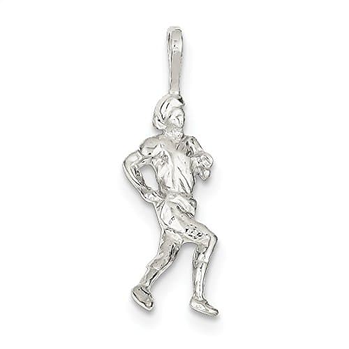 Sterling Silver Runner Pendant
