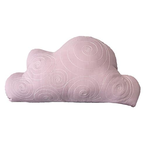 Funif Cute Decorative Throw Pillow for Home Office Sofa Back Cushion Stuffed Plush Toys Doll for Kids blue Cloud 25.2" X 13.8"