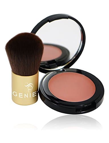 GENIE Make Me Blush (2.6g Compact with Small Kabuki Brush)