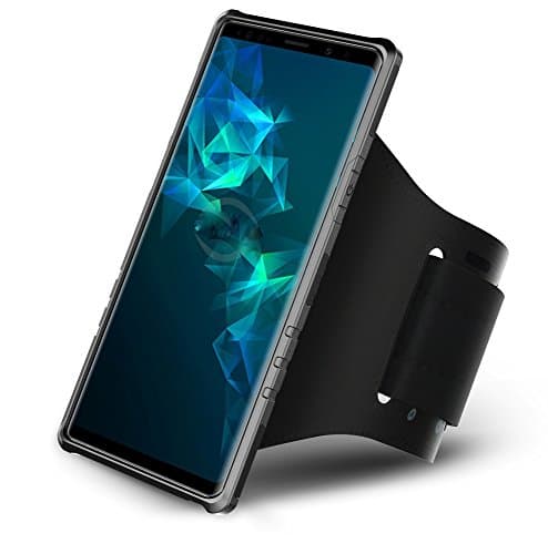 Armband Case for Galaxy Note 9, LU2000 Note9 [Rugged Armor] Shockproof Anti-Shock Case for Jogging Cycling Gym Anti-Scratch Wristband Phone Holder Cover for Samsung Galaxy Note 9 - Gold