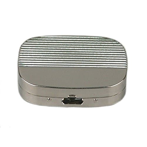 Rectangle Ribbed Pocket Ashtray Shiny