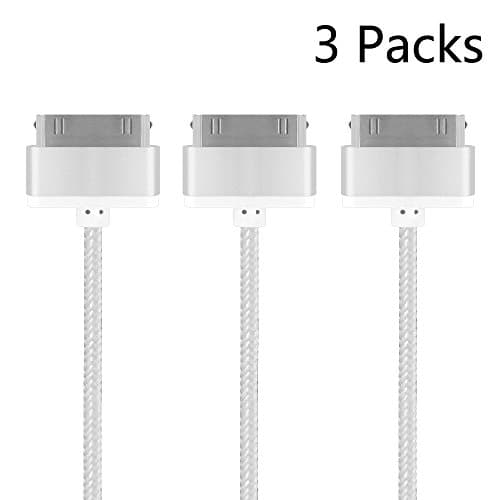 Brand New 4.5ft Long iPhone 4 Cable,USB Sync and Charging Cable for iPhone 4/4S,iPhone 3G/3GS,iPad 1/2/3,iPod-3 White