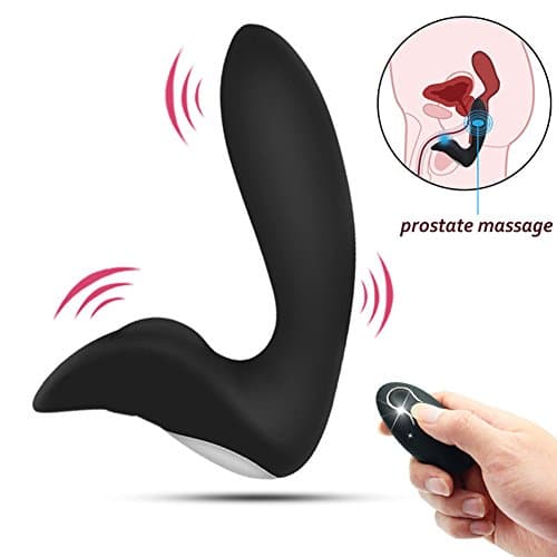 DISCREET SHIPPING! Wireless Vibrating Butt Plug Prostate Massage with Remote Control USB Anal Toy