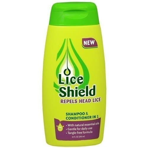 Lice Shield 2 in 1 Shampoo & Conditioner, 10 oz. Per Bottle (2 Pack)