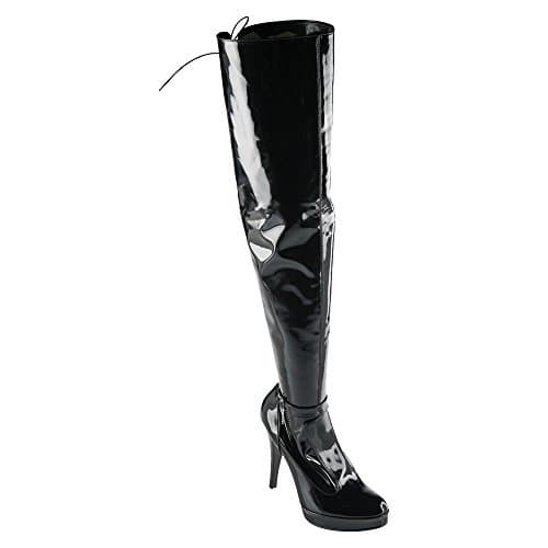 LACK KNEEBOOTS INCIM BLACK by Avanza