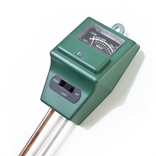 3 in 1 Ph Tester Soil Water Moisture Light Test Meter for Garden Plant Flower Wi