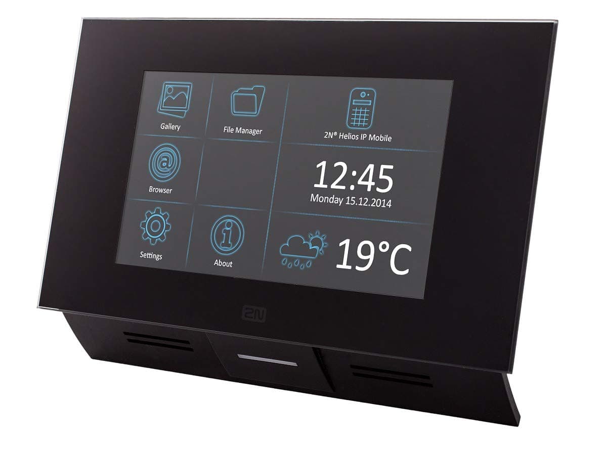 2N Telecommunications Indoor Touch Display - Intercom Accessories (Show, Black, 2N Telecommunications, 2N Indoor Talk)