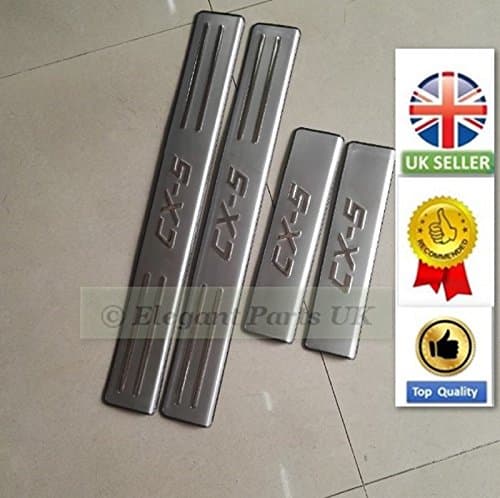 Door Sills Cover Pad Panel Scuff Plate Kick Step Protect (2012-2017)