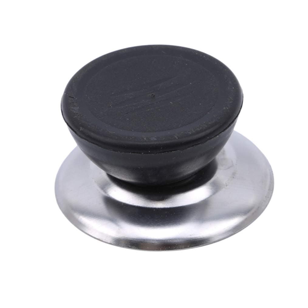 Cngstar 4.9cm Pot Knob Black Kitchen Cookware Lid Replacement Knobs Universal Saucepan Lid Pot Knob