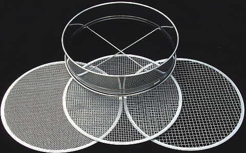 Sieve set, 3 pieces, 30cm, stainless