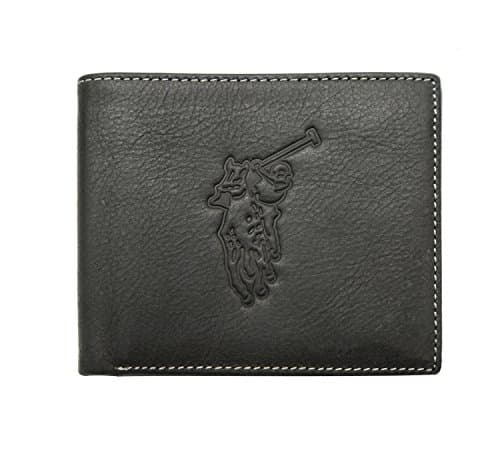 POLO SPORT Genuine Leather Bifold Wallet