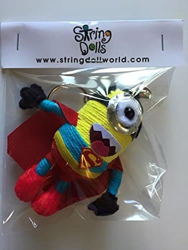 Superman Minion Superhero Mini String Doll From USA
