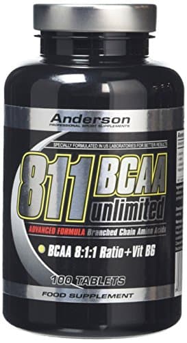 Anderson 811 BCAA Unlimited 100 Tablets