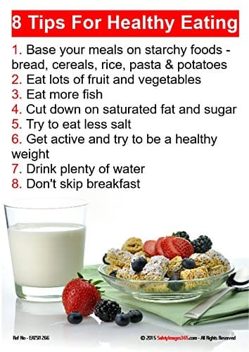 8 tips for healthy eating